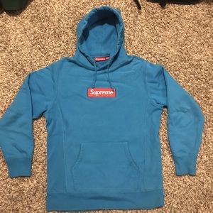 Supreme Teal Box Logo
